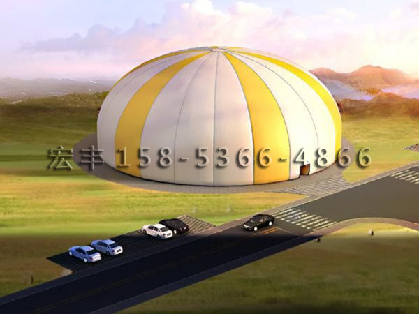 膜結(jié)構(gòu)建筑,煤棚